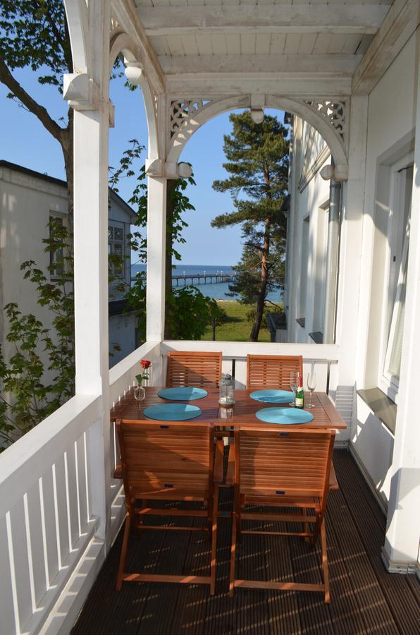 Villa Strandblick - Wohnung Miramare Binz Eksteriør bilde
